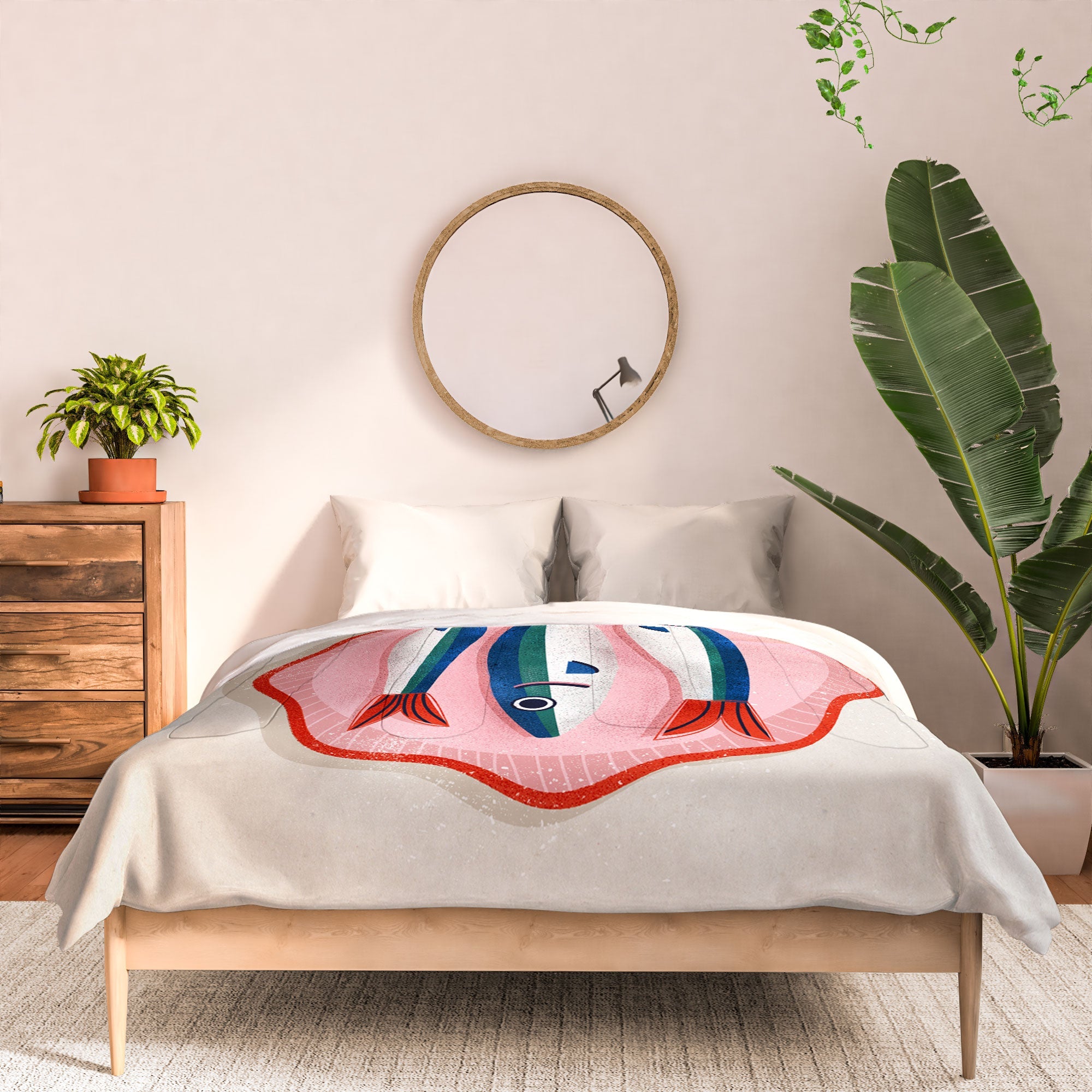 showmemars The Best Fish In Town Comforter