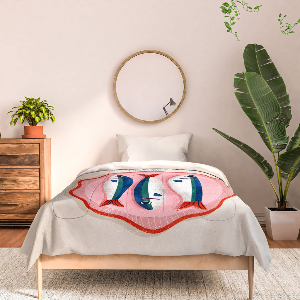 showmemars The Best Fish In Town Comforter