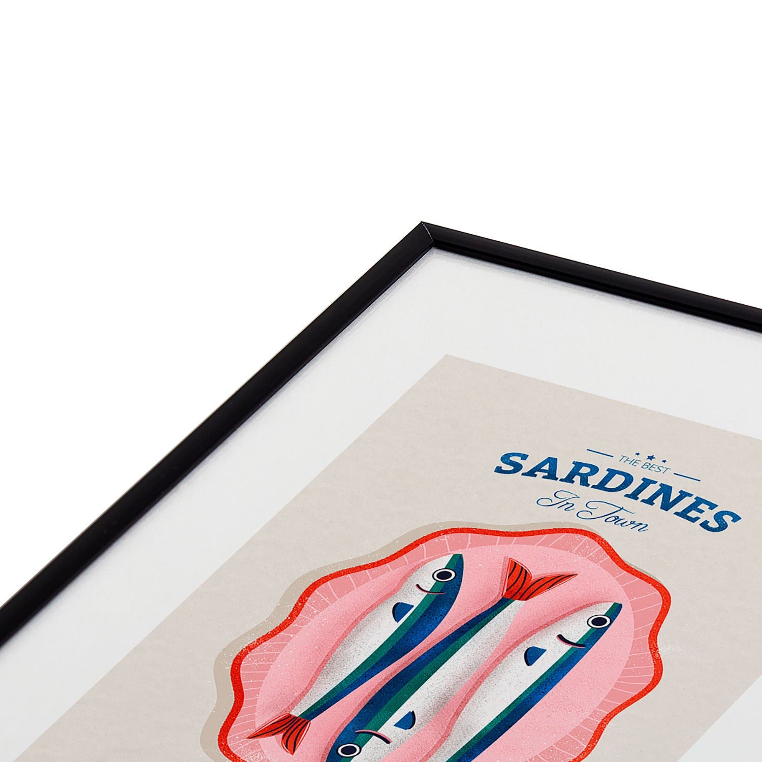 showmemars The Best Fish In Town Metal Framed Art Print
