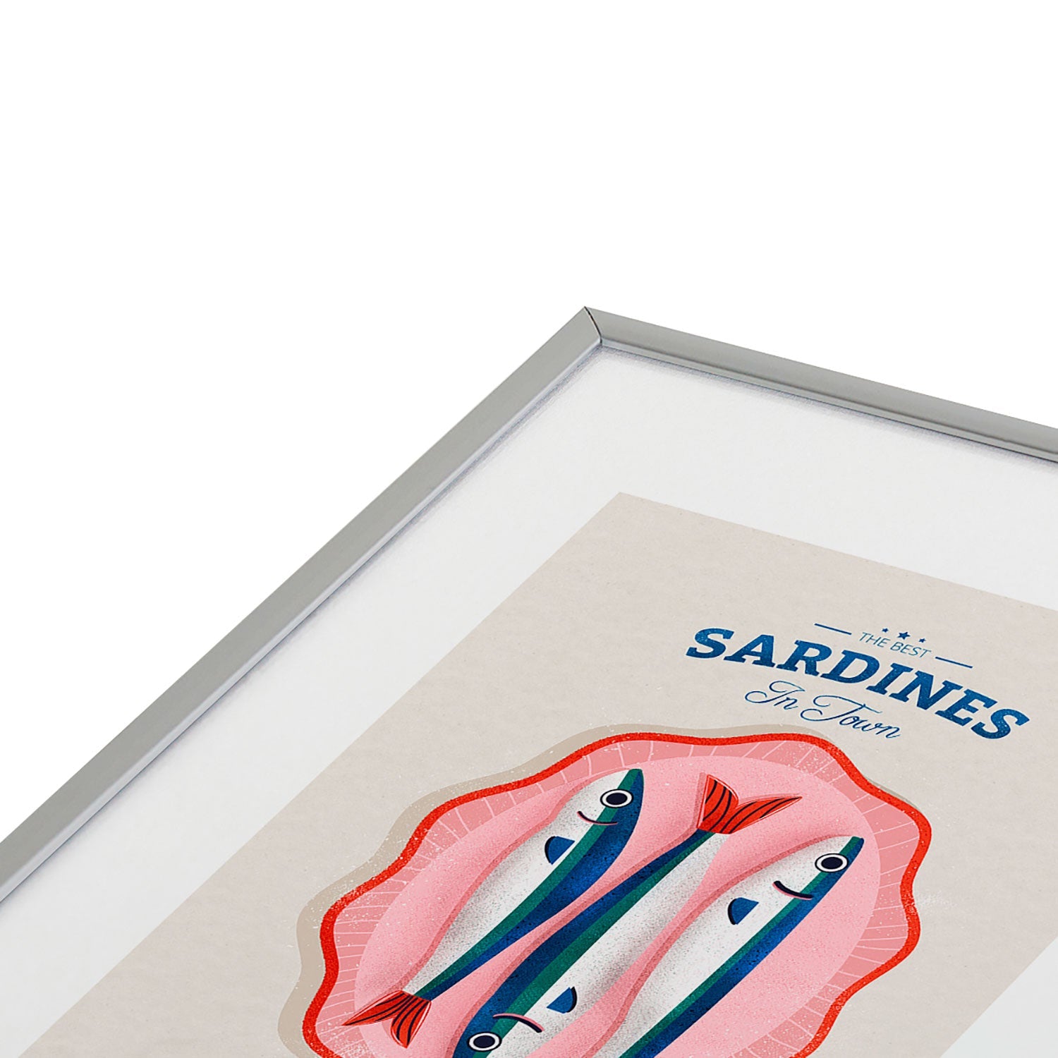 showmemars The Best Fish In Town Metal Framed Art Print