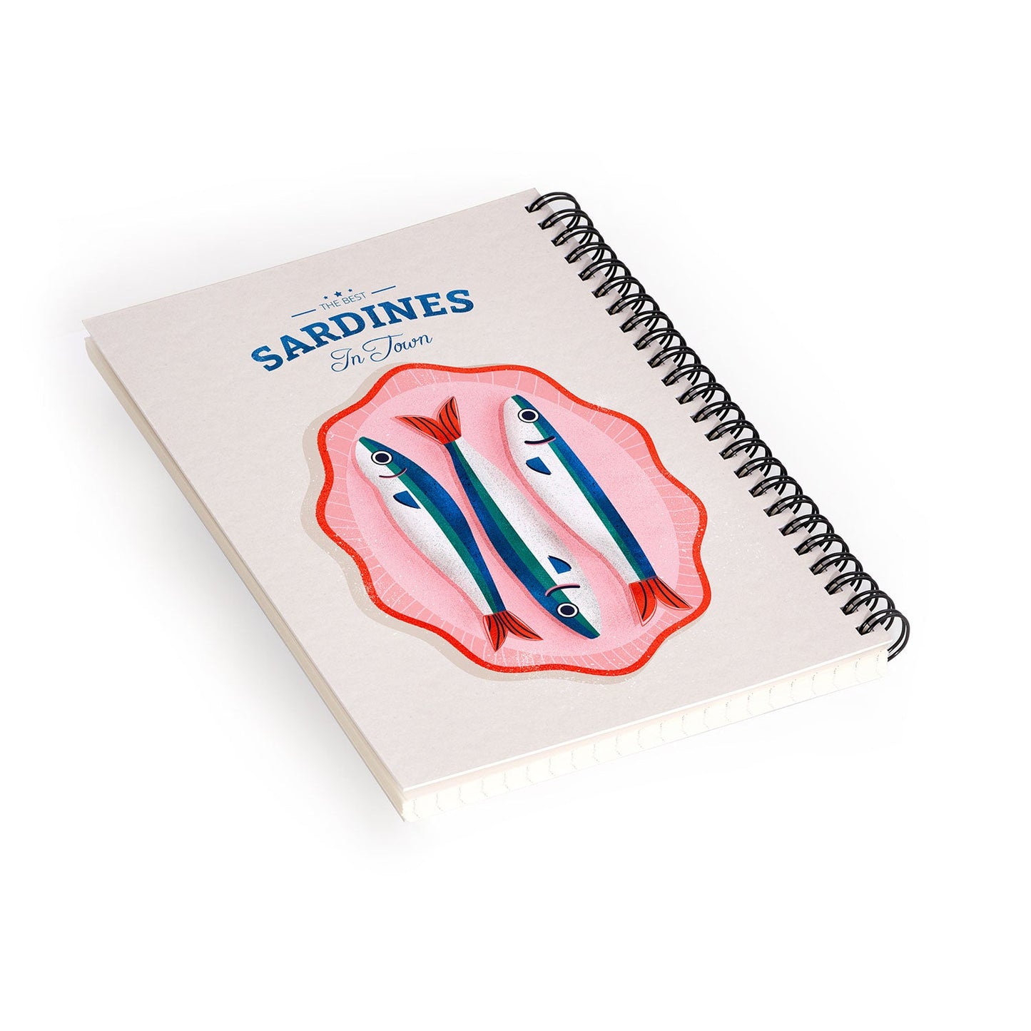 showmemars The Best Fish In Town Spiral Notebook