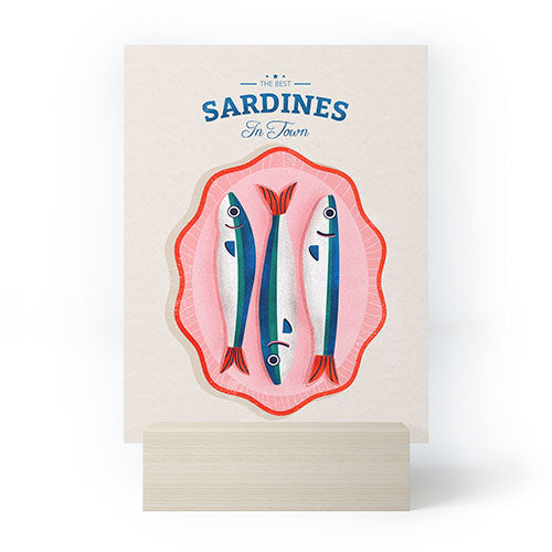 showmemars The Best Fish In Town Mini Art Print