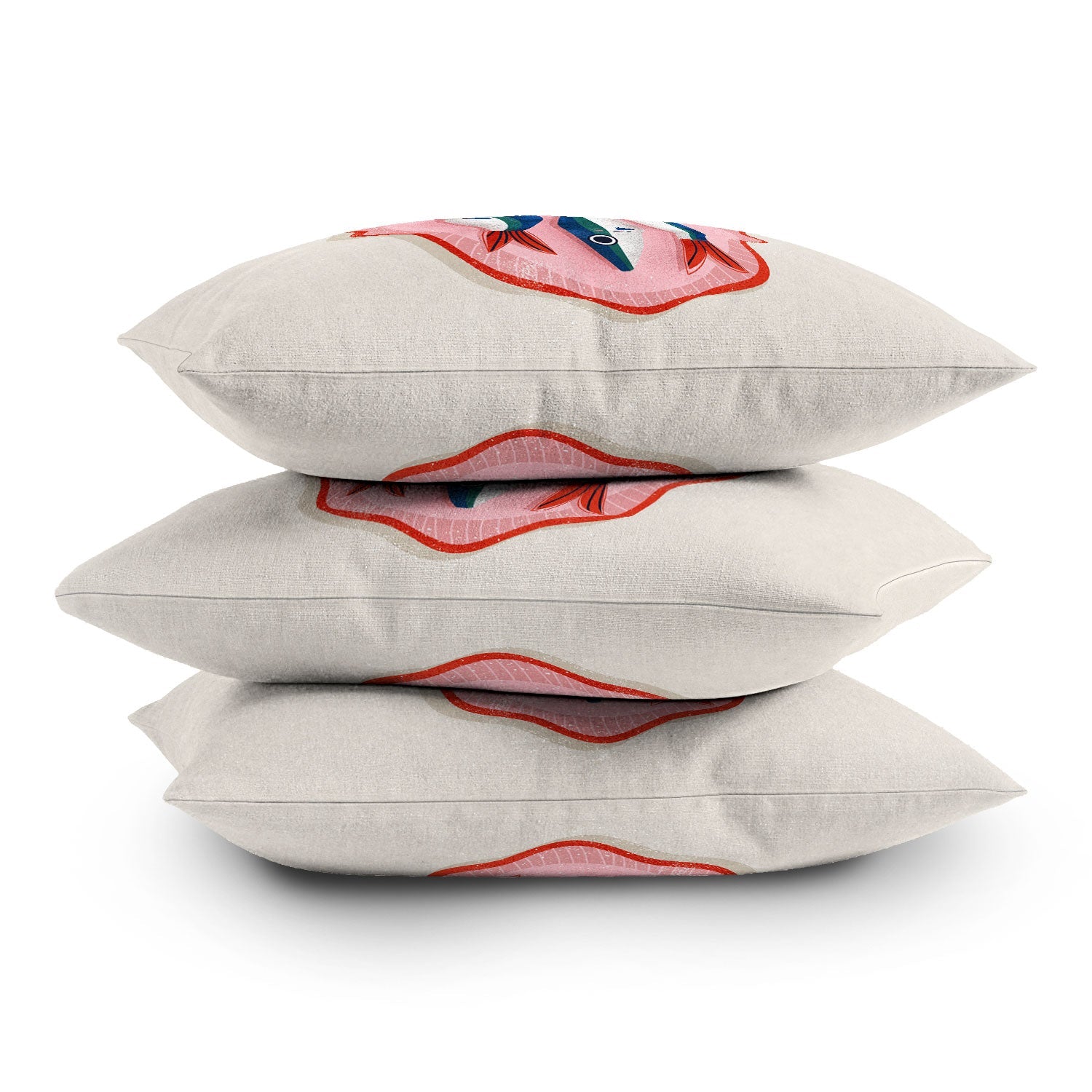 showmemars The Best Fish In Town Throw Pillow