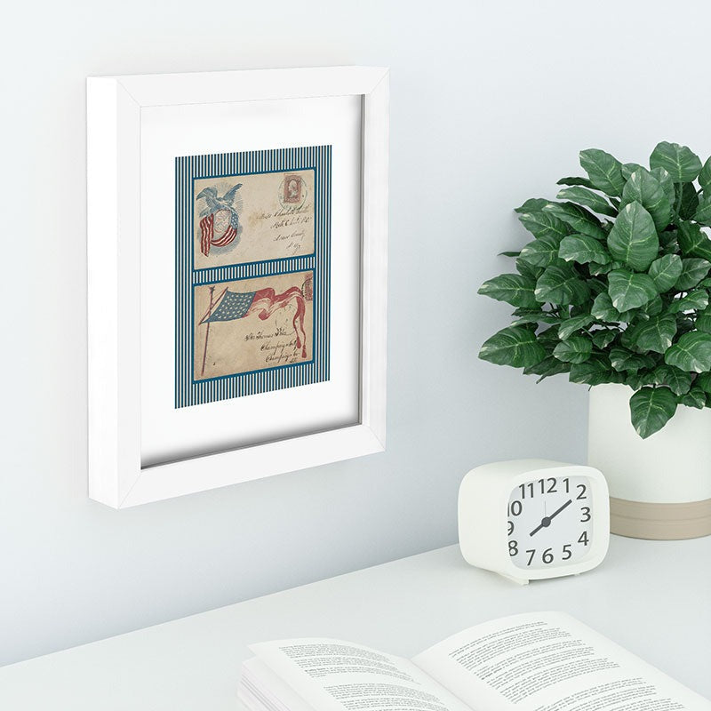 DENY Designs Civil War Envelopes Recessed Framing Rectangle