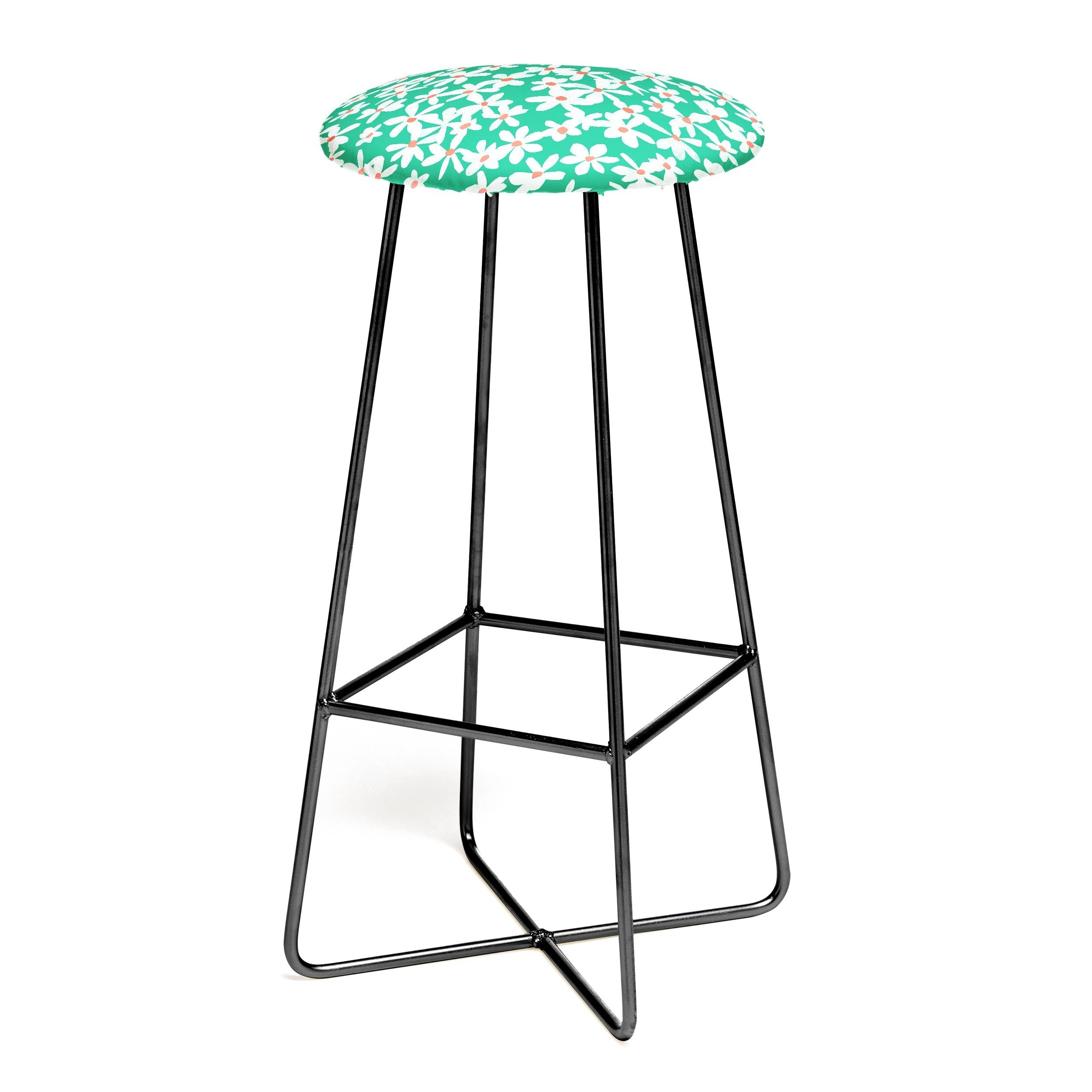 Garima Dhawan wildflowers 15 Bar Stool