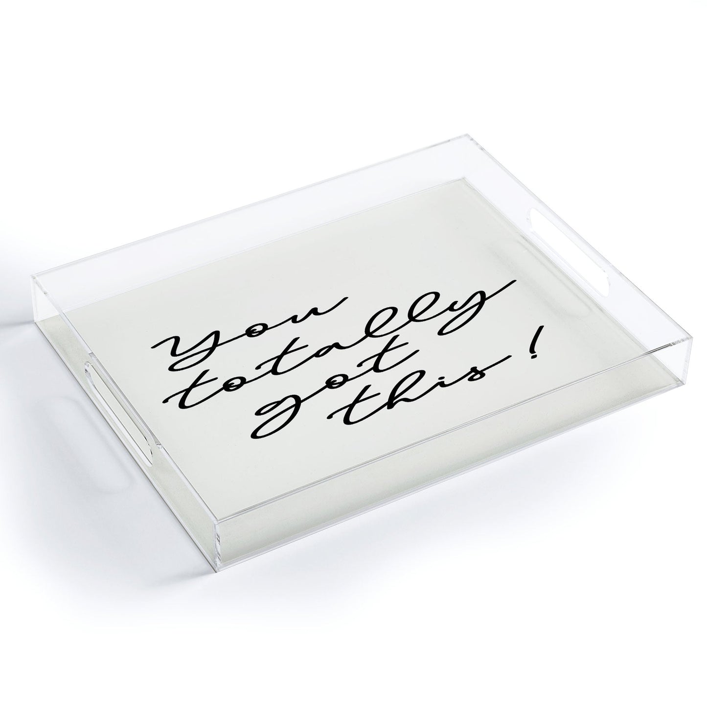 Sisi and Seb You totally got this Acrylic Tray