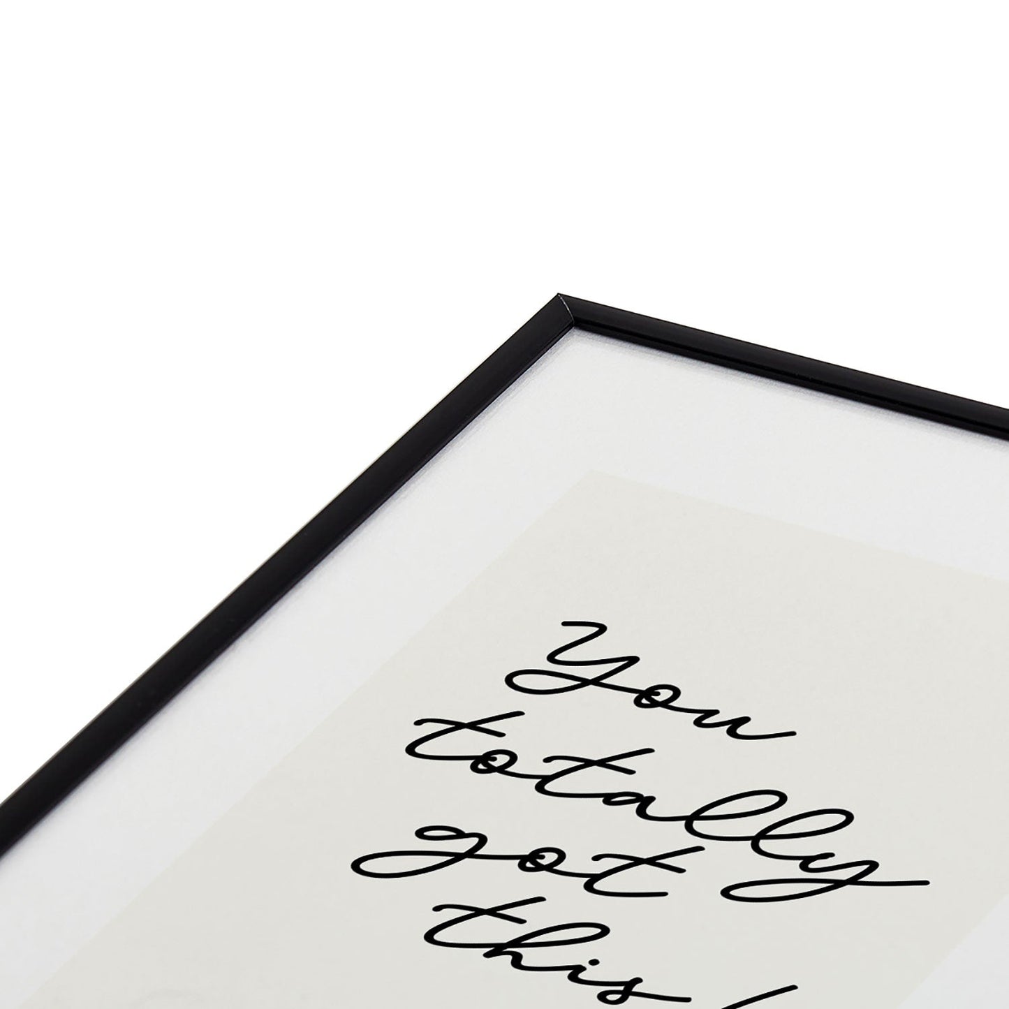 Sisi and Seb You totally got this Metal Framed Art Print
