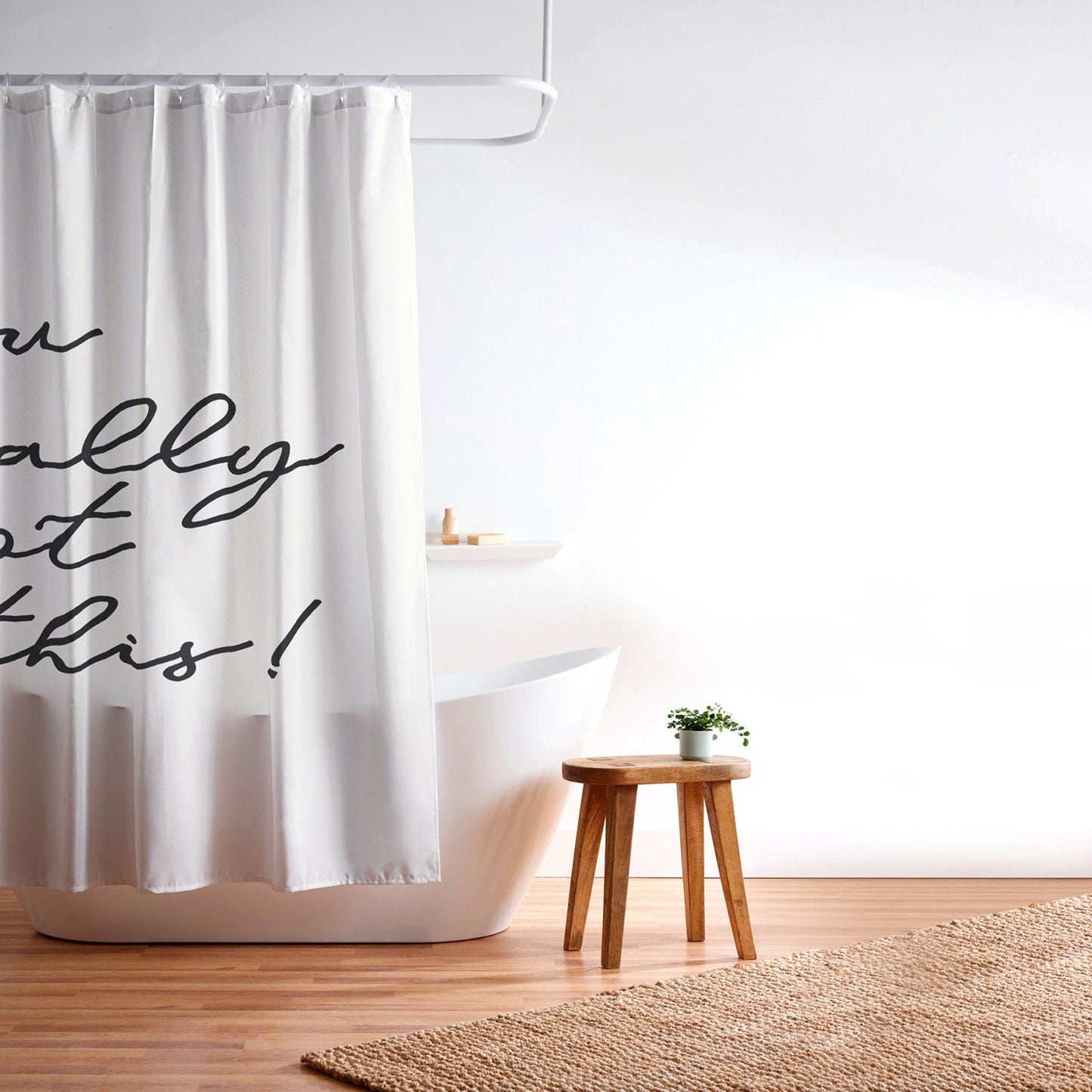 Sisi and Seb You totally got this Shower Curtain