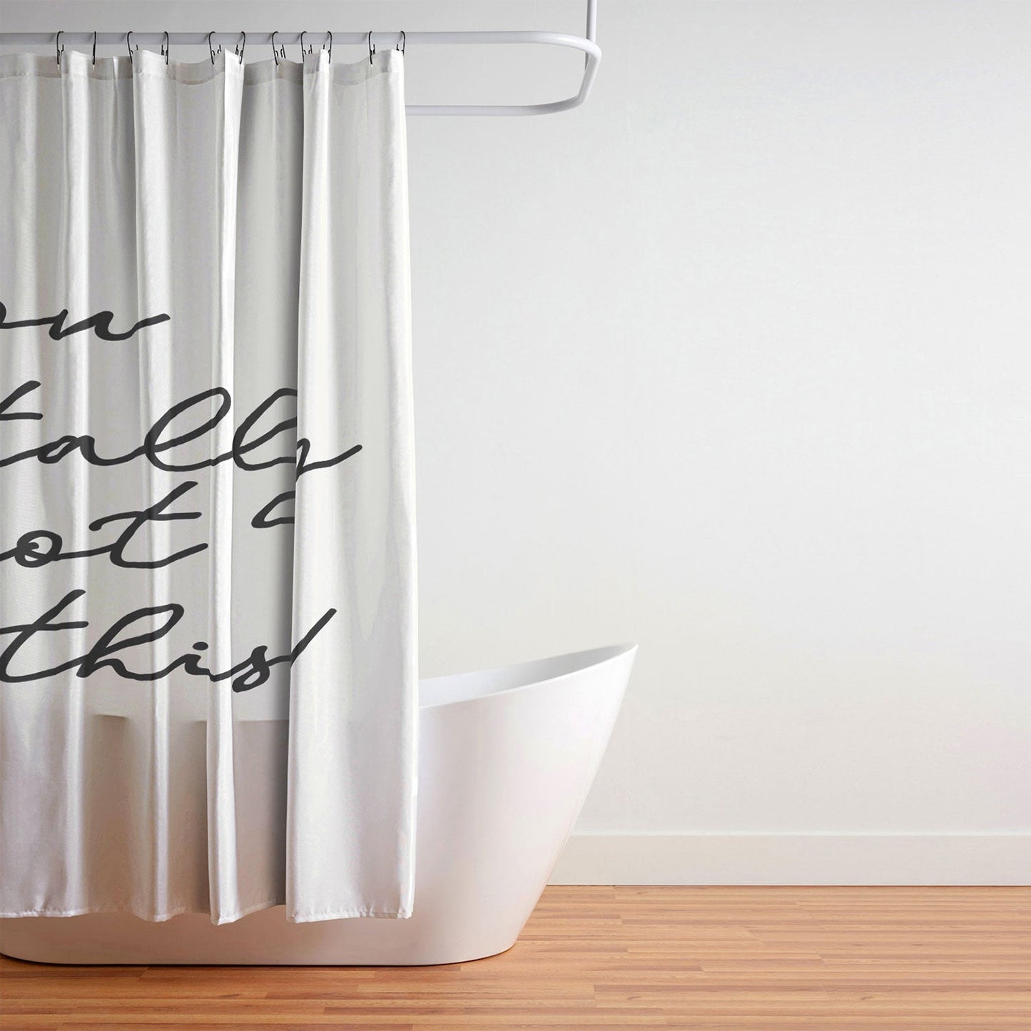 Sisi and Seb You totally got this Shower Curtain