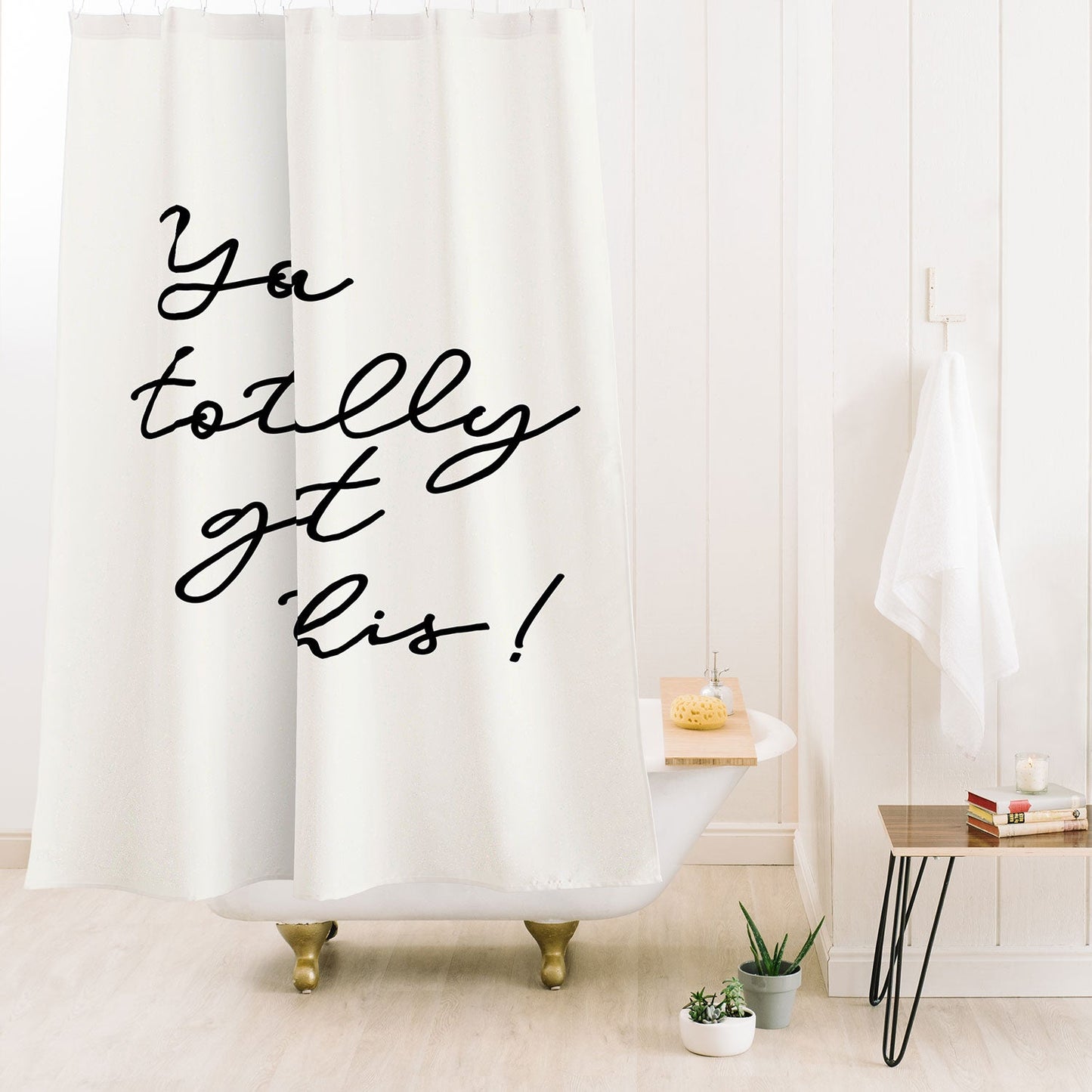 Sisi and Seb You totally got this Shower Curtain