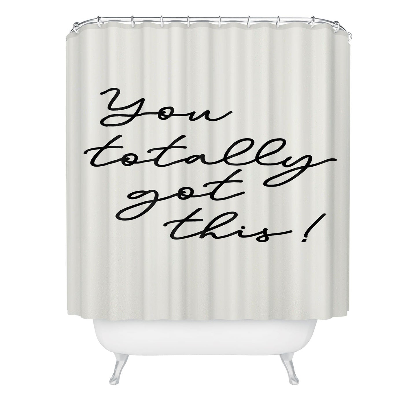 Sisi and Seb You totally got this Shower Curtain