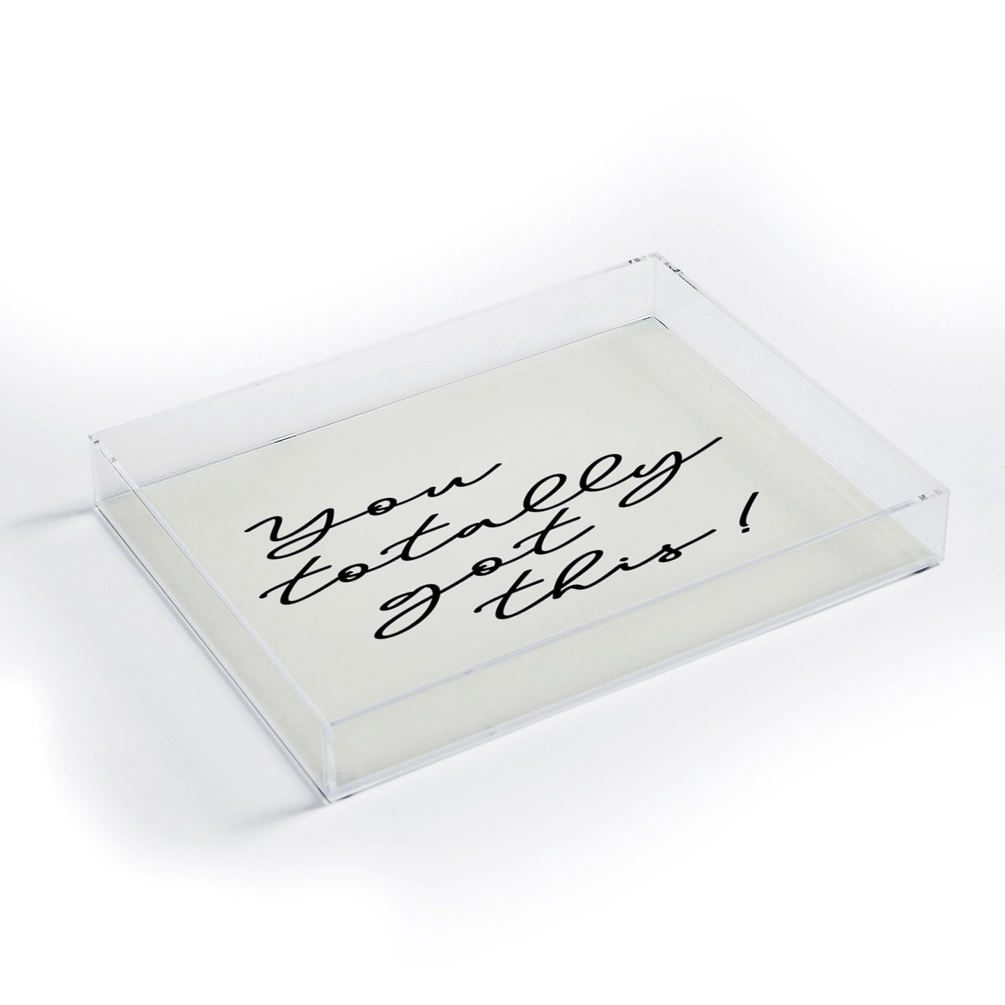 Sisi and Seb You totally got this Acrylic Tray