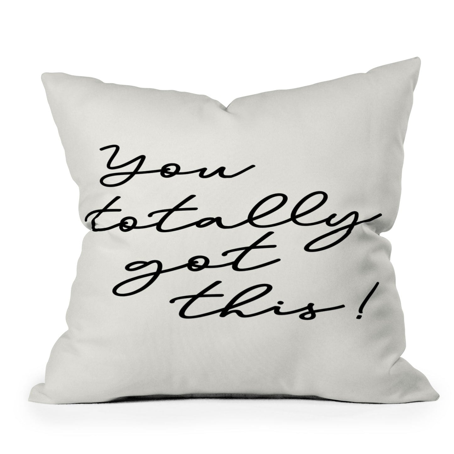 Sisi and Seb You totally got this Outdoor Throw Pillow