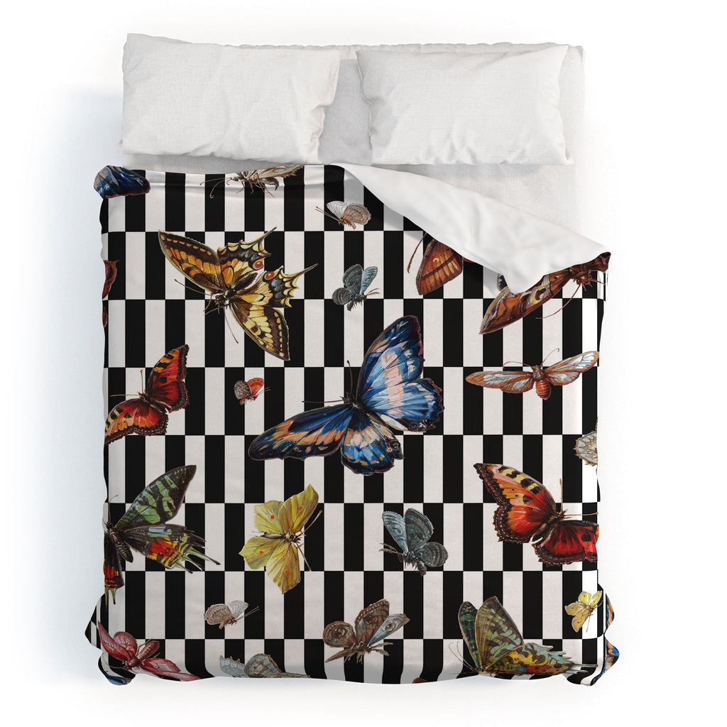 kikasworkshop Butterfly Ballet Duvet Cover