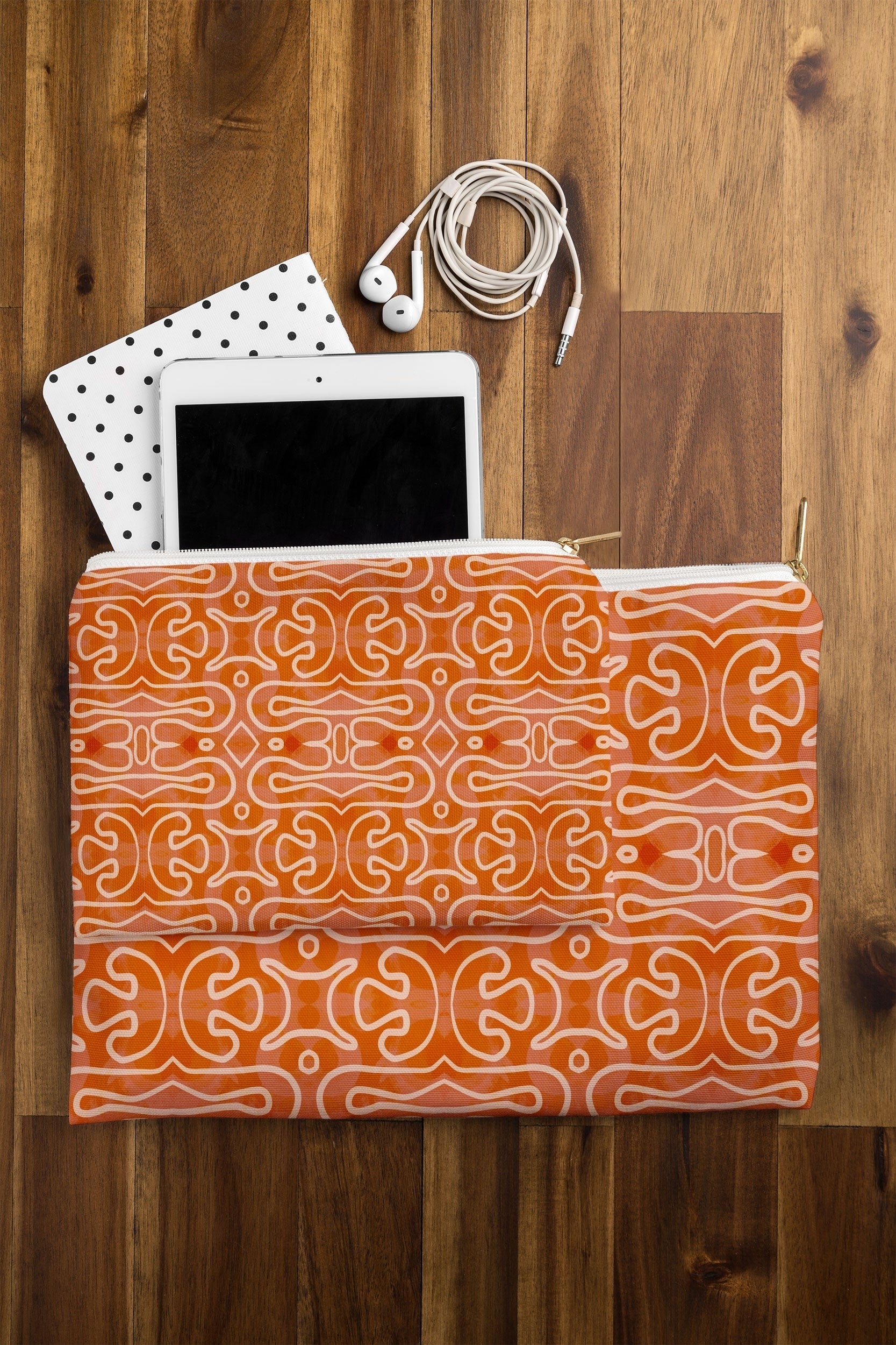 Mirimo Venexiana Burnt Orange Pouch