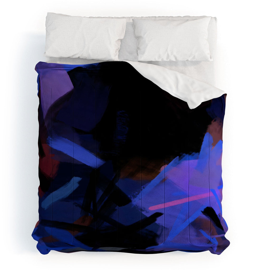 83 Oranges Midnight Sparks Comforter