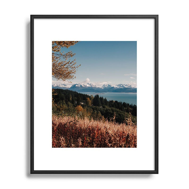 Hannah Kemp Homer Metal Framed Art Print