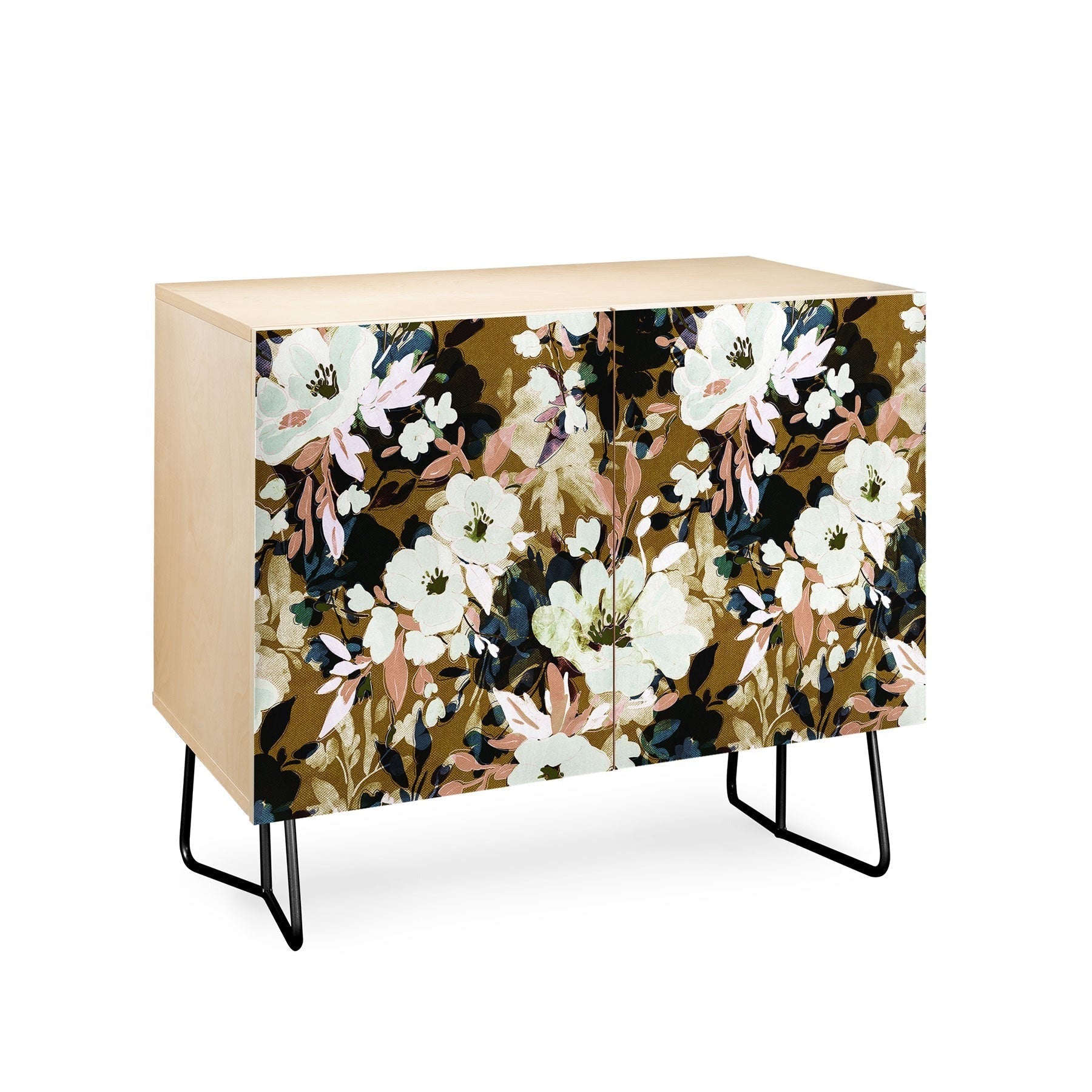 Marta Barragan Camarasa Romantic Floral Fusion Credenza