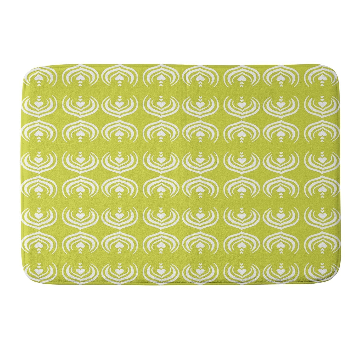 Design by Spark Matcha Latte Art Memory Foam Bath Mat