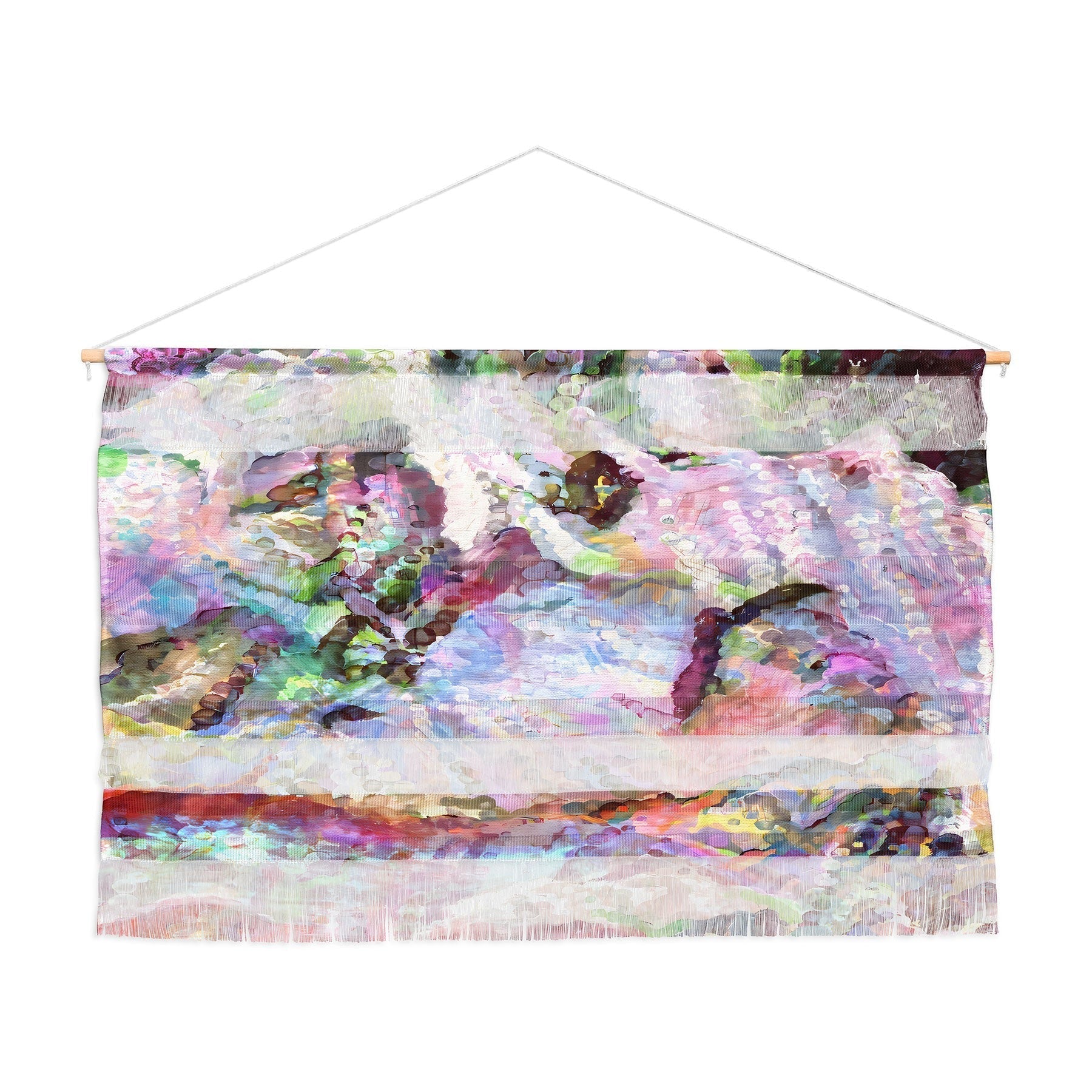 83 Oranges Sequin Haze Wall Hanging Landscape