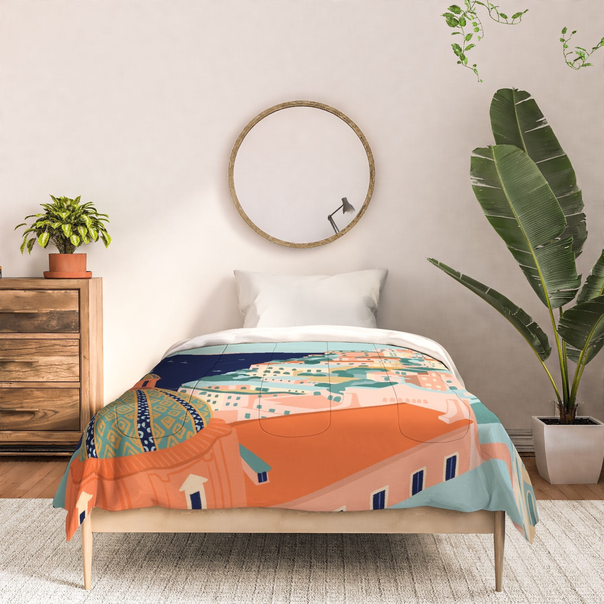 Valeria Frustaci Positano in Italy Comforter