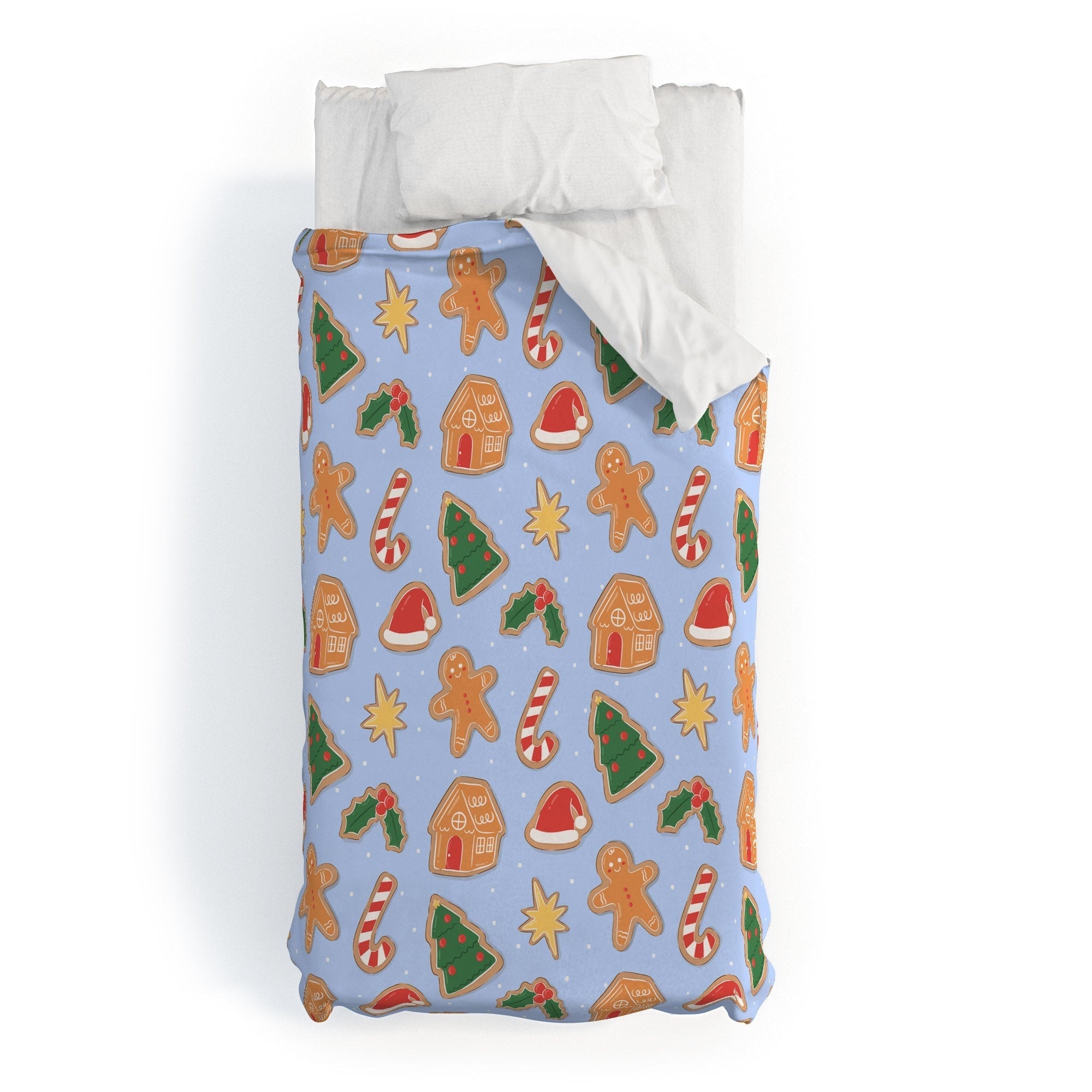 Love_Ryming Christmas Cookies Duvet Cover
