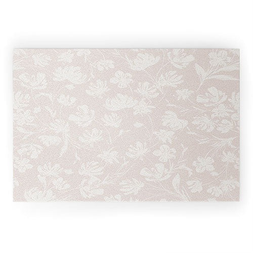 Gabriela Fuente Martine Neutral Welcome Mat