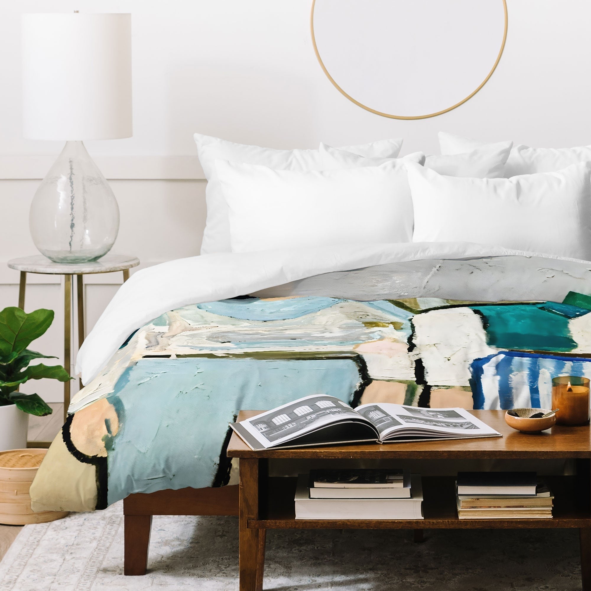 83 Oranges Side By Side Cowboy Edition Duvet Cover