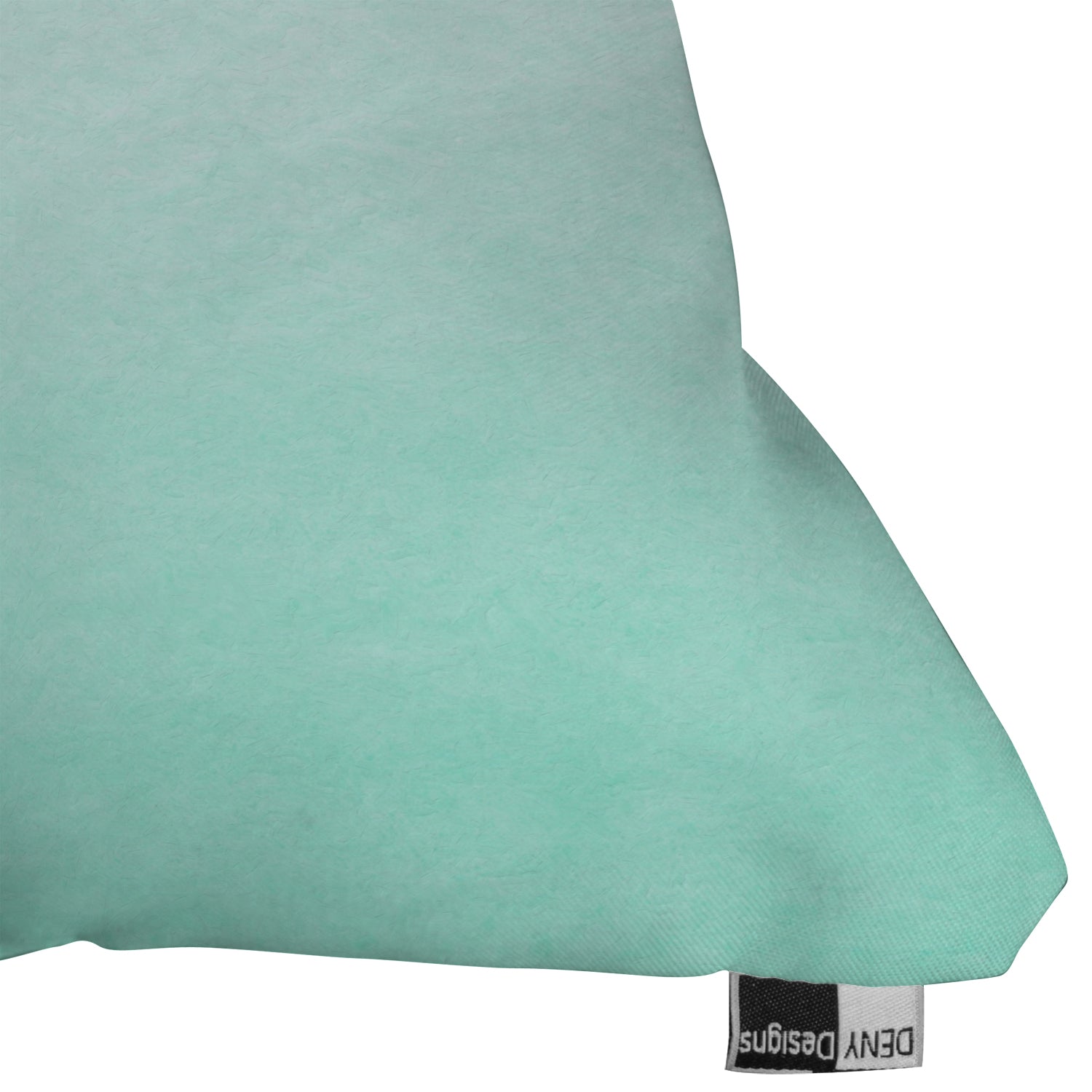 Social Proper Mint Ombre Throw Pillow