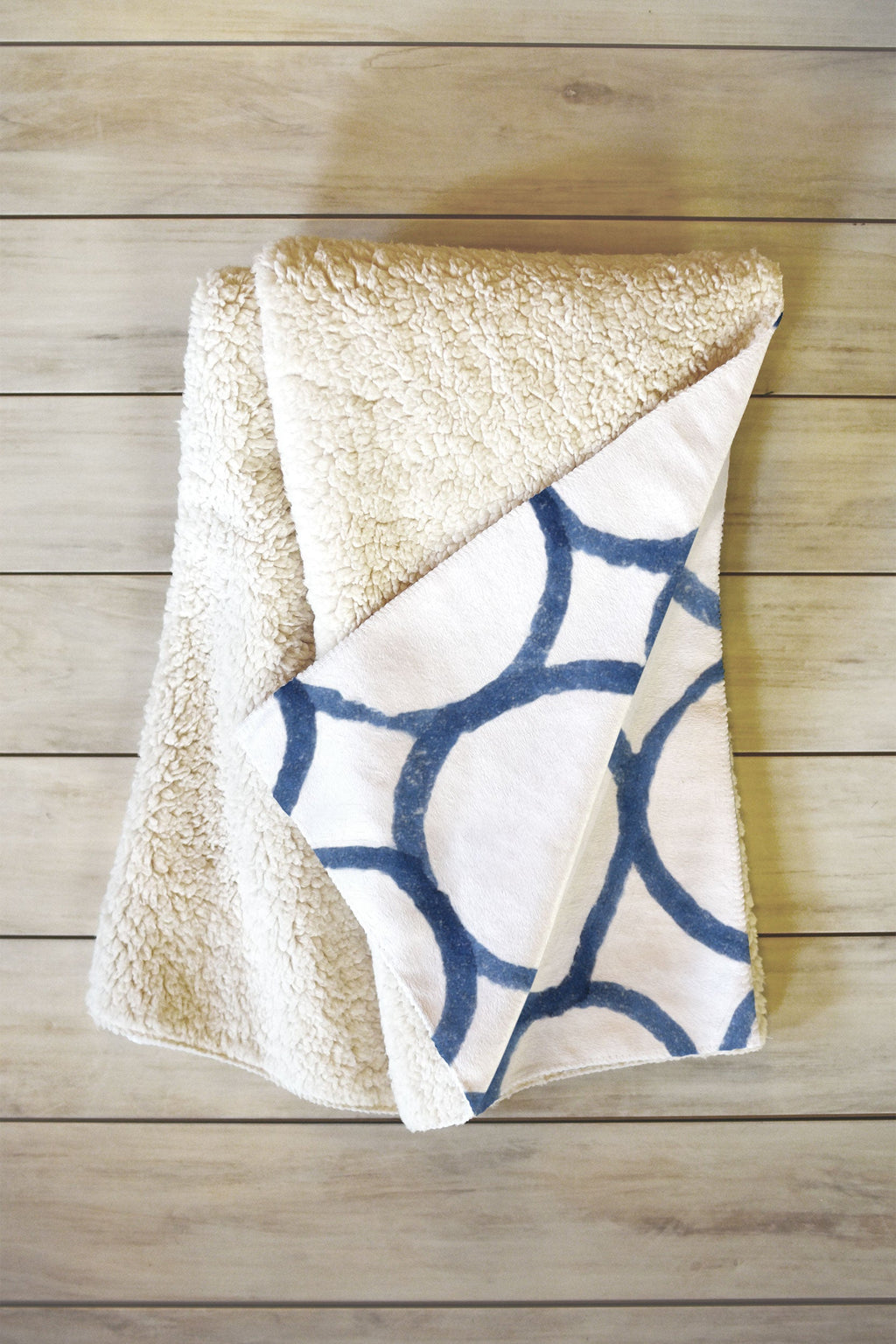 Social Proper Ringful Fleece Throw Blanket