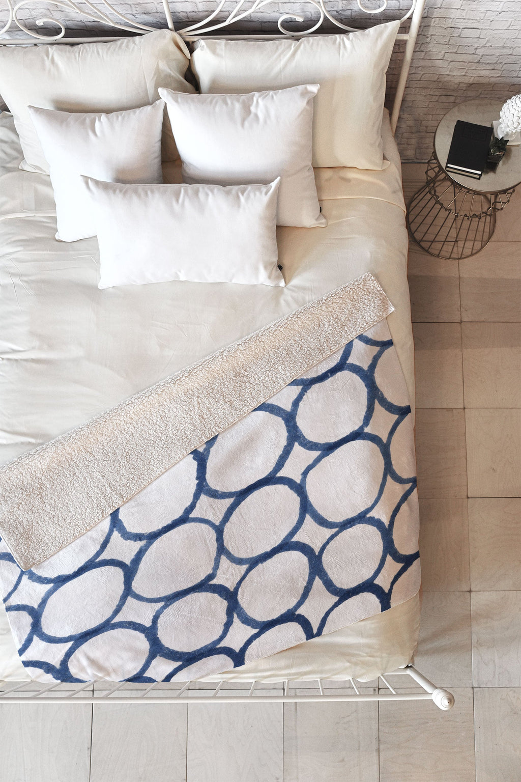 Social Proper Ringful Fleece Throw Blanket