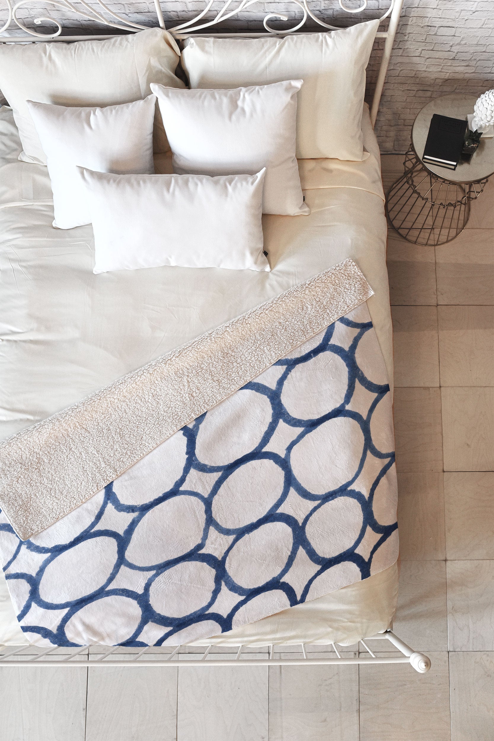 Social Proper Ringful Fleece Throw Blanket