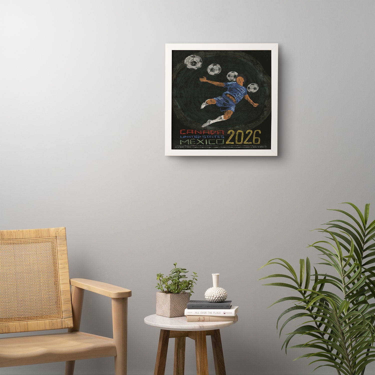 Society6 Design Studio Canada US Mexico 2026 Framed Wall Art