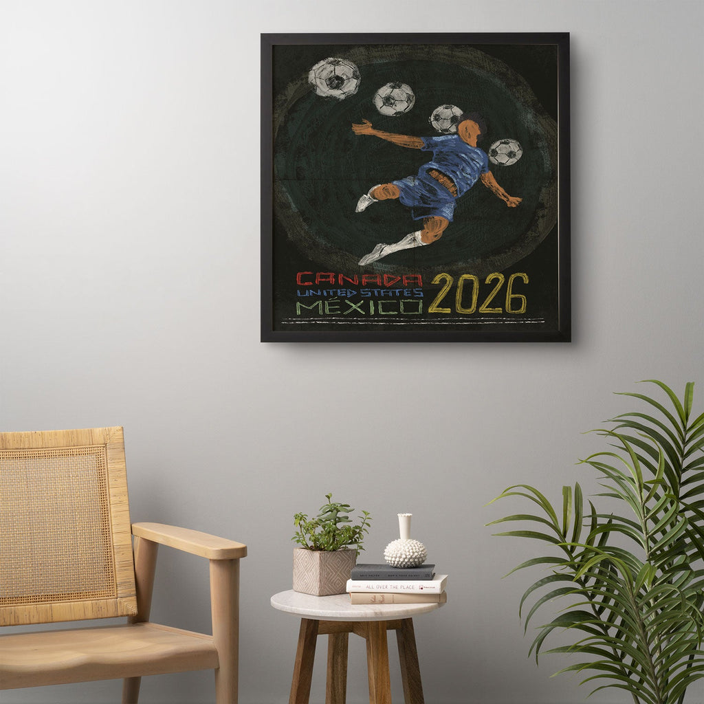 Society6 Design Studio Canada US Mexico 2026 Framed Wall Art