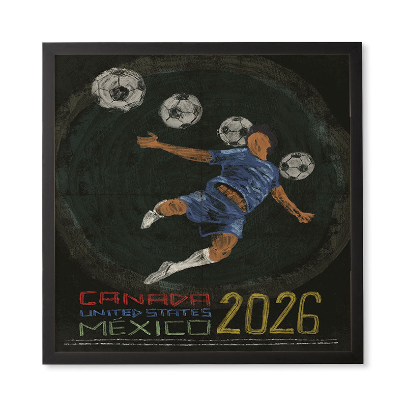 Society6 Design Studio Canada US Mexico 2026 Framed Wall Art