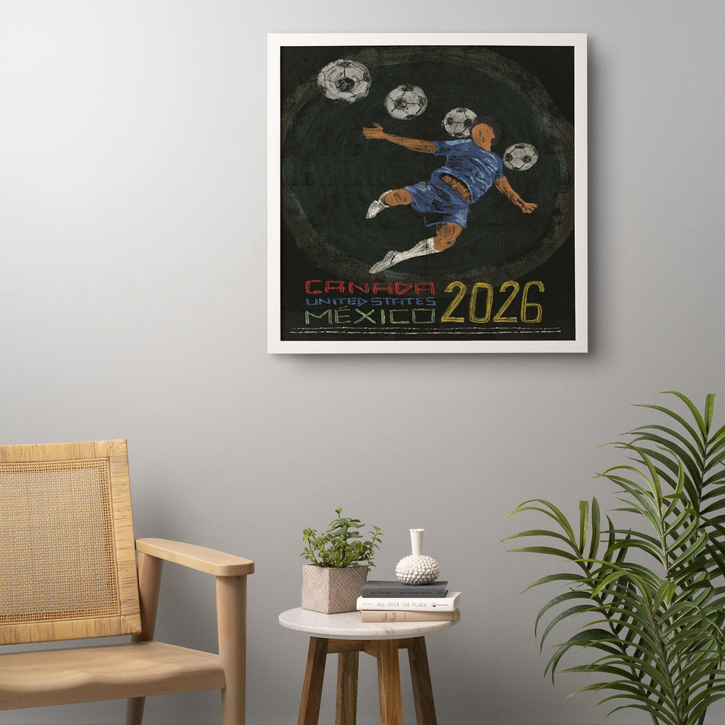 Society6 Design Studio Canada US Mexico 2026 Framed Wall Art