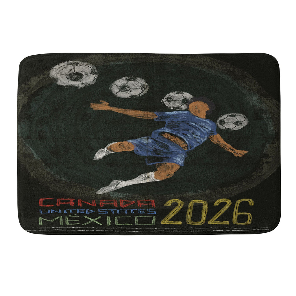 Society6 Design Studio Canada US Mexico 2026 Memory Foam Bath Mat