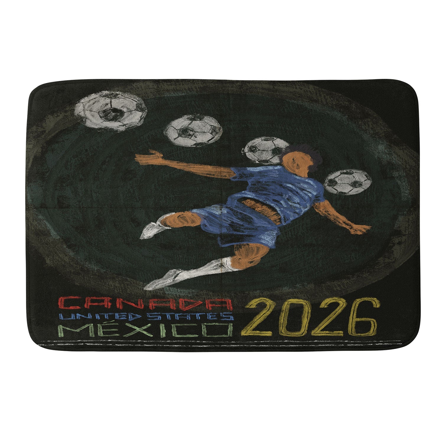 Society6 Design Studio Canada US Mexico 2026 Memory Foam Bath Mat