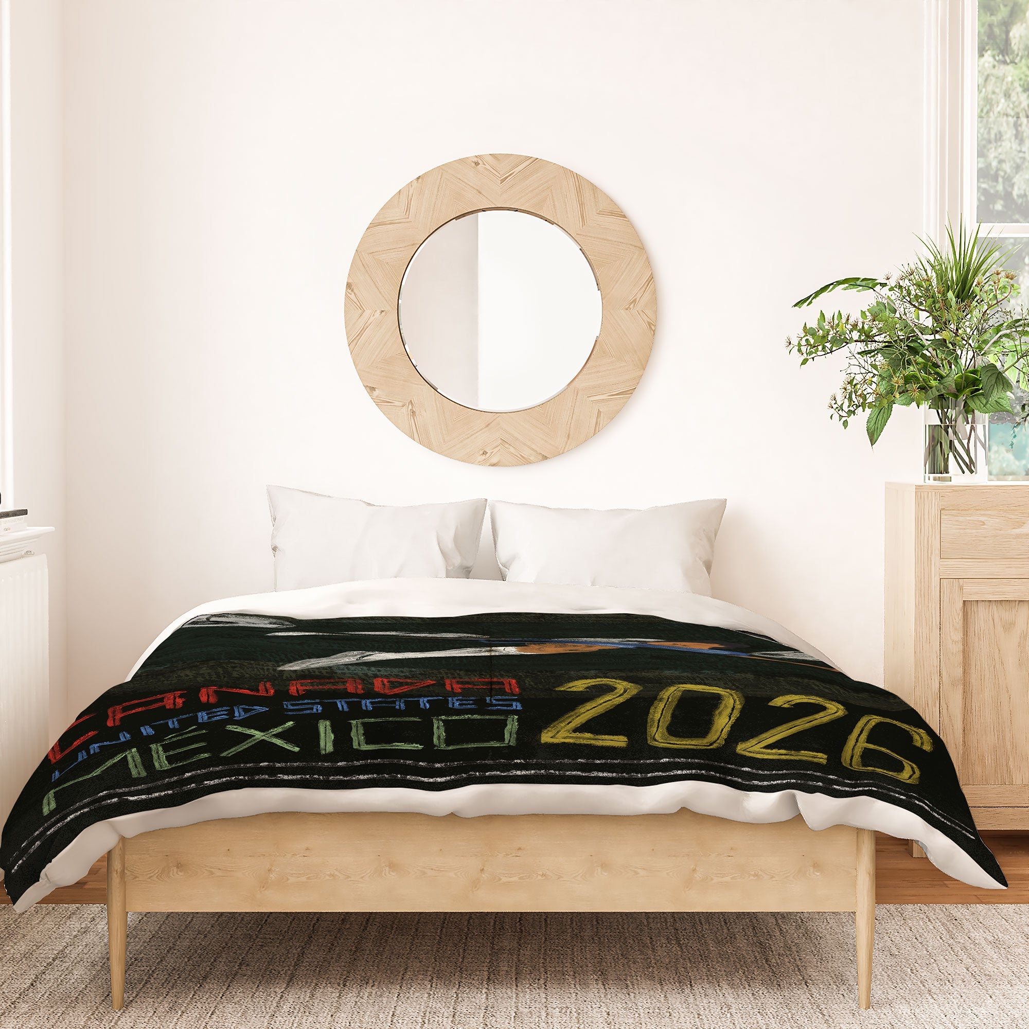 Society6 Design Studio Canada US Mexico 2026 Duvet Cover