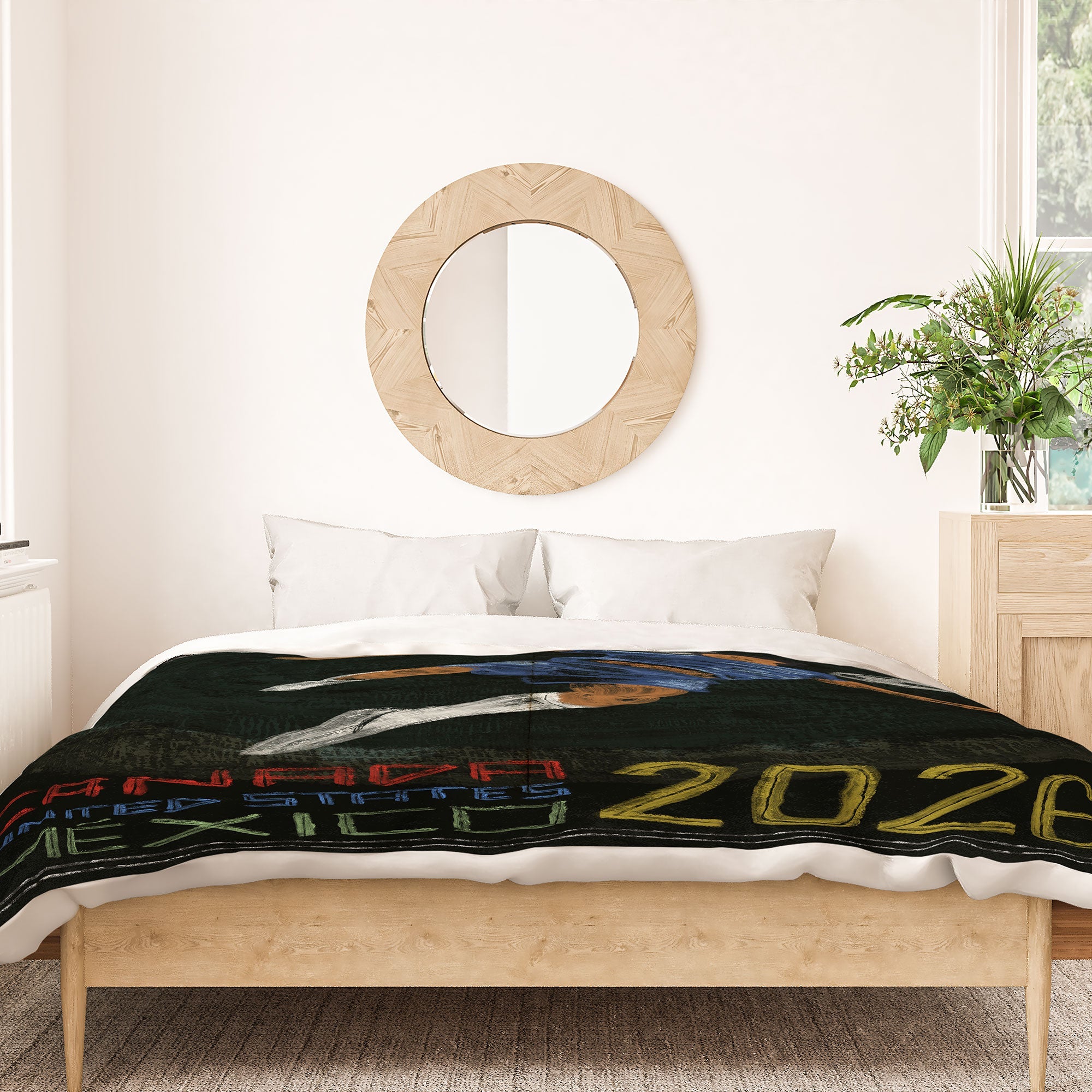 Society6 Design Studio Canada US Mexico 2026 Duvet Cover