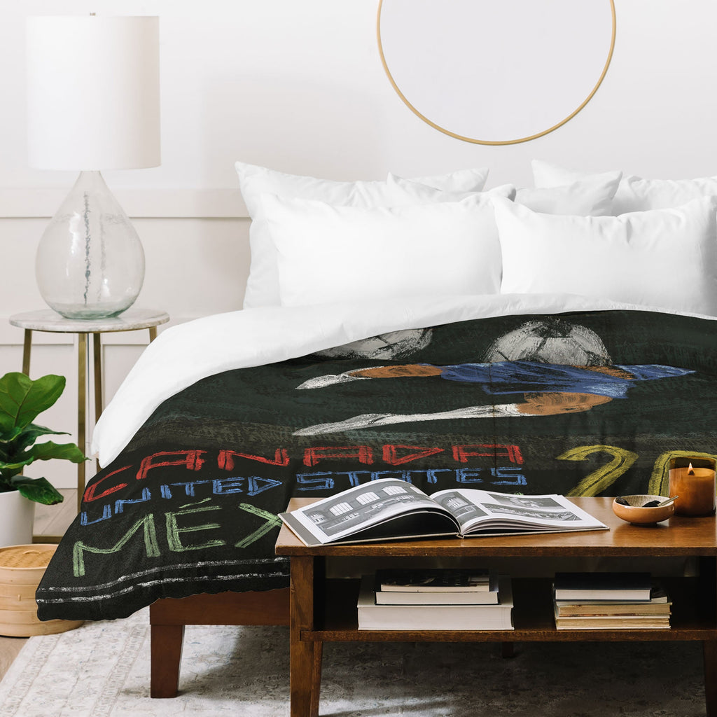 Society6 Design Studio Canada US Mexico 2026 Duvet Cover