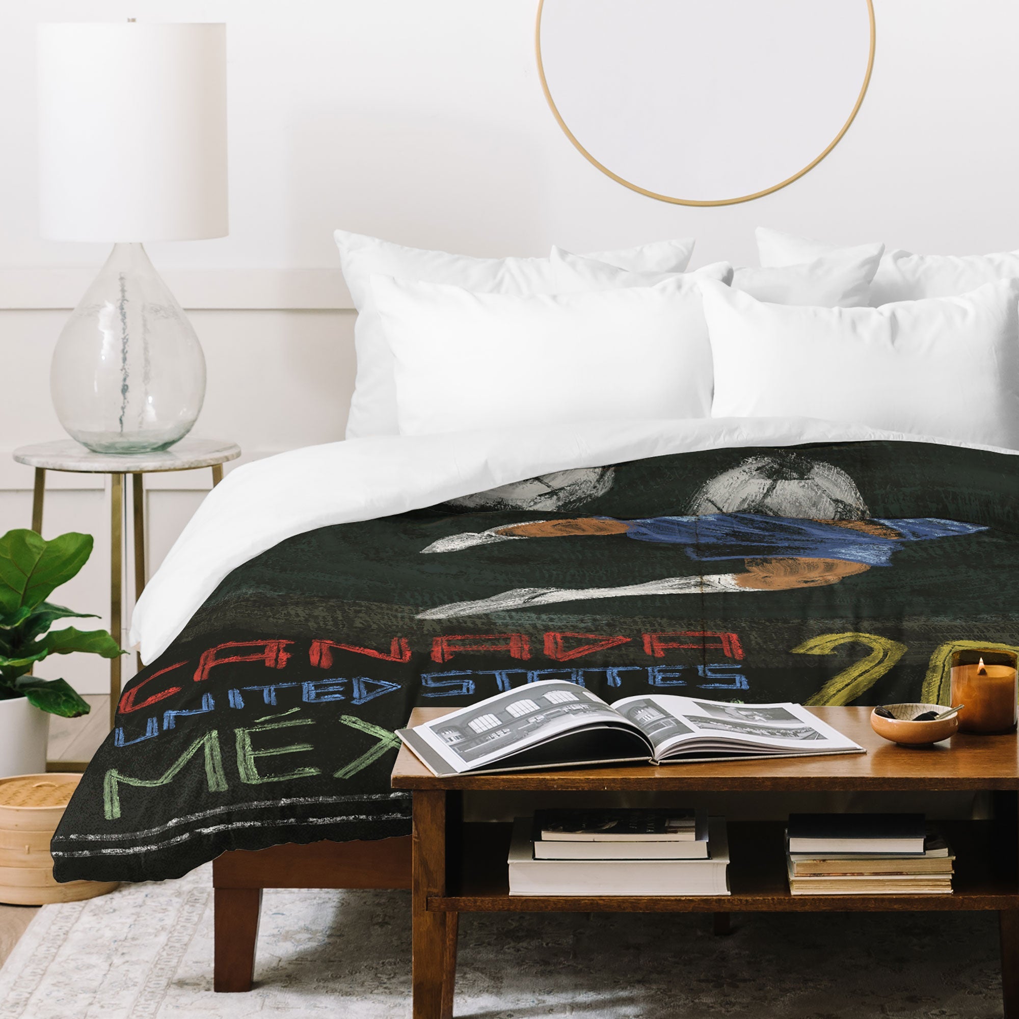 Society6 Design Studio Canada US Mexico 2026 Duvet Cover