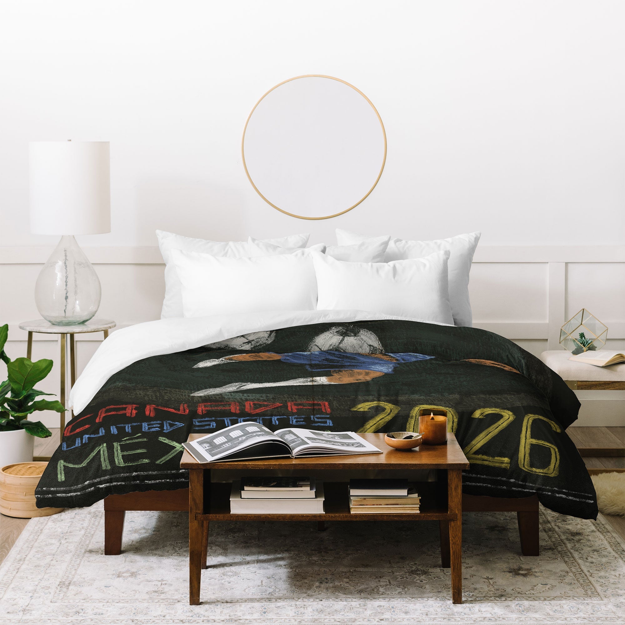 Society6 Design Studio Canada US Mexico 2026 Duvet Cover