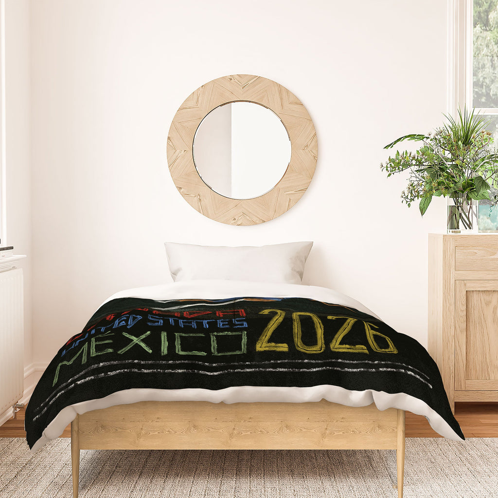 Society6 Design Studio Canada US Mexico 2026 Duvet Cover