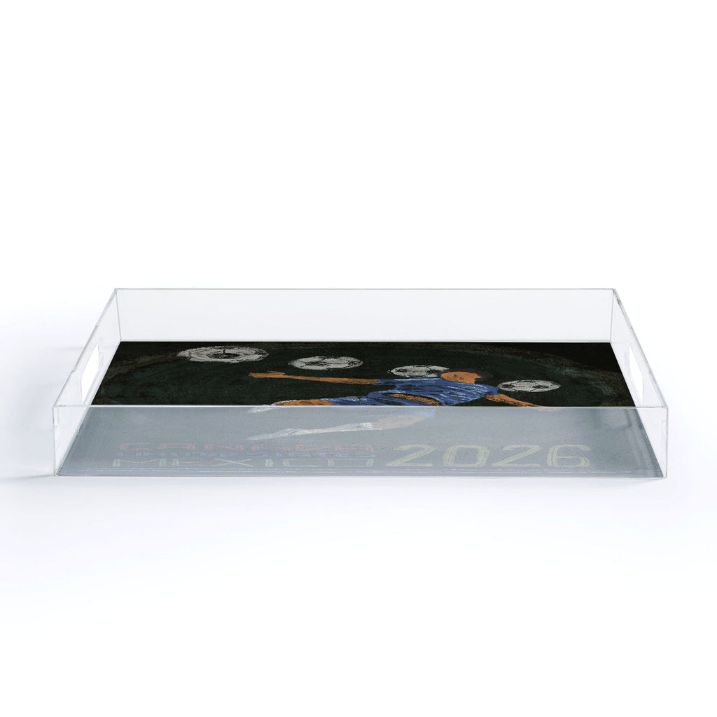 Society6 Design Studio Canada US Mexico 2026 Acrylic Tray
