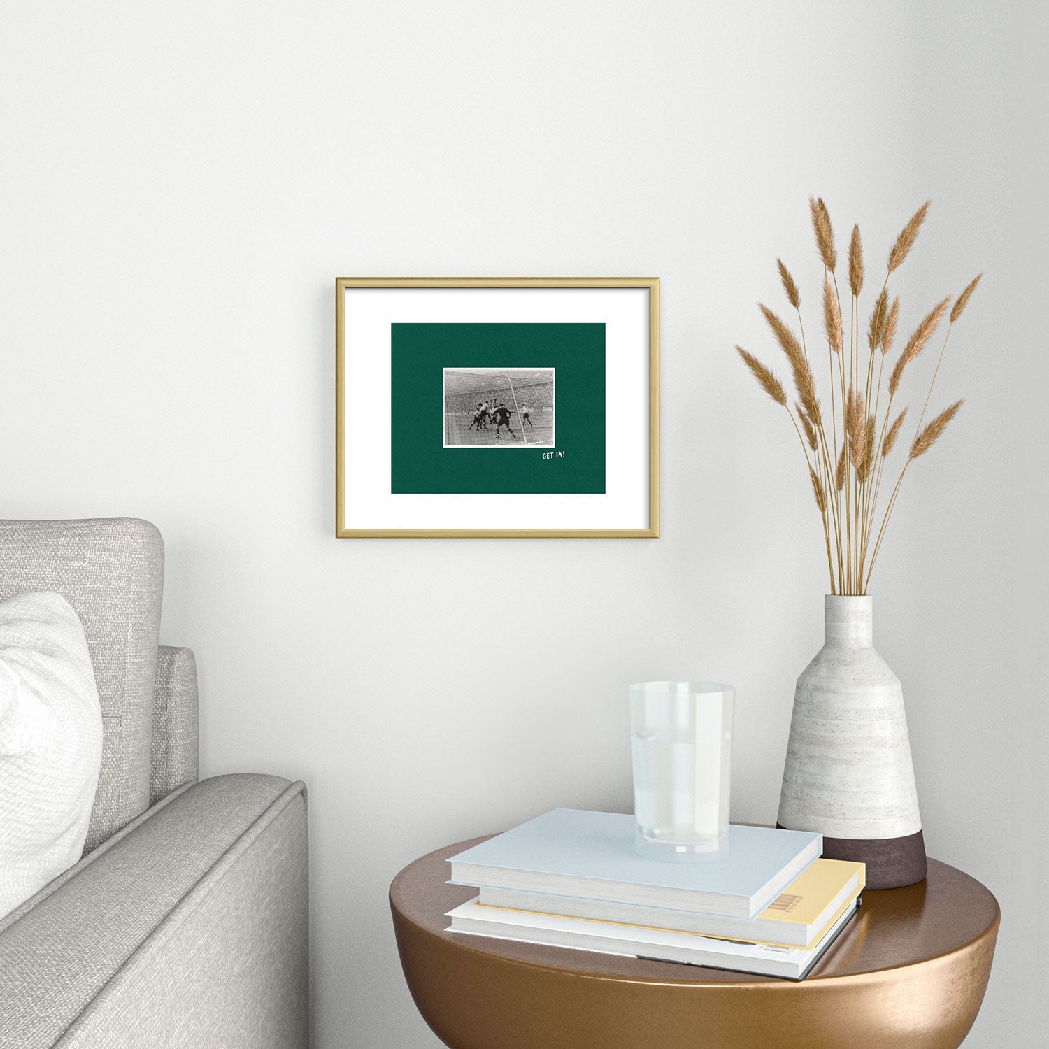 Society6 Design Studio Canada US Mexico 2026 Metal Framed Art Print