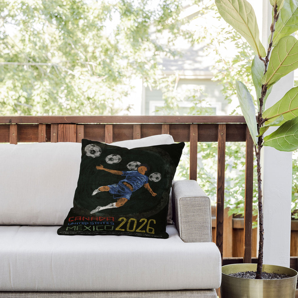 Society6 Design Studio Canada US Mexico 2026 Outdoor Throw Pillow