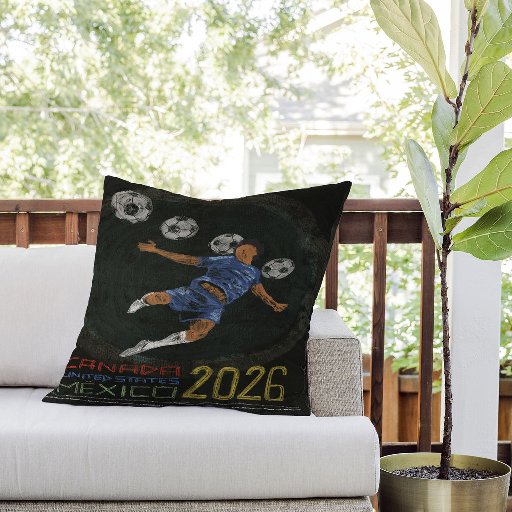 Society6 Design Studio Canada US Mexico 2026 Outdoor Throw Pillow