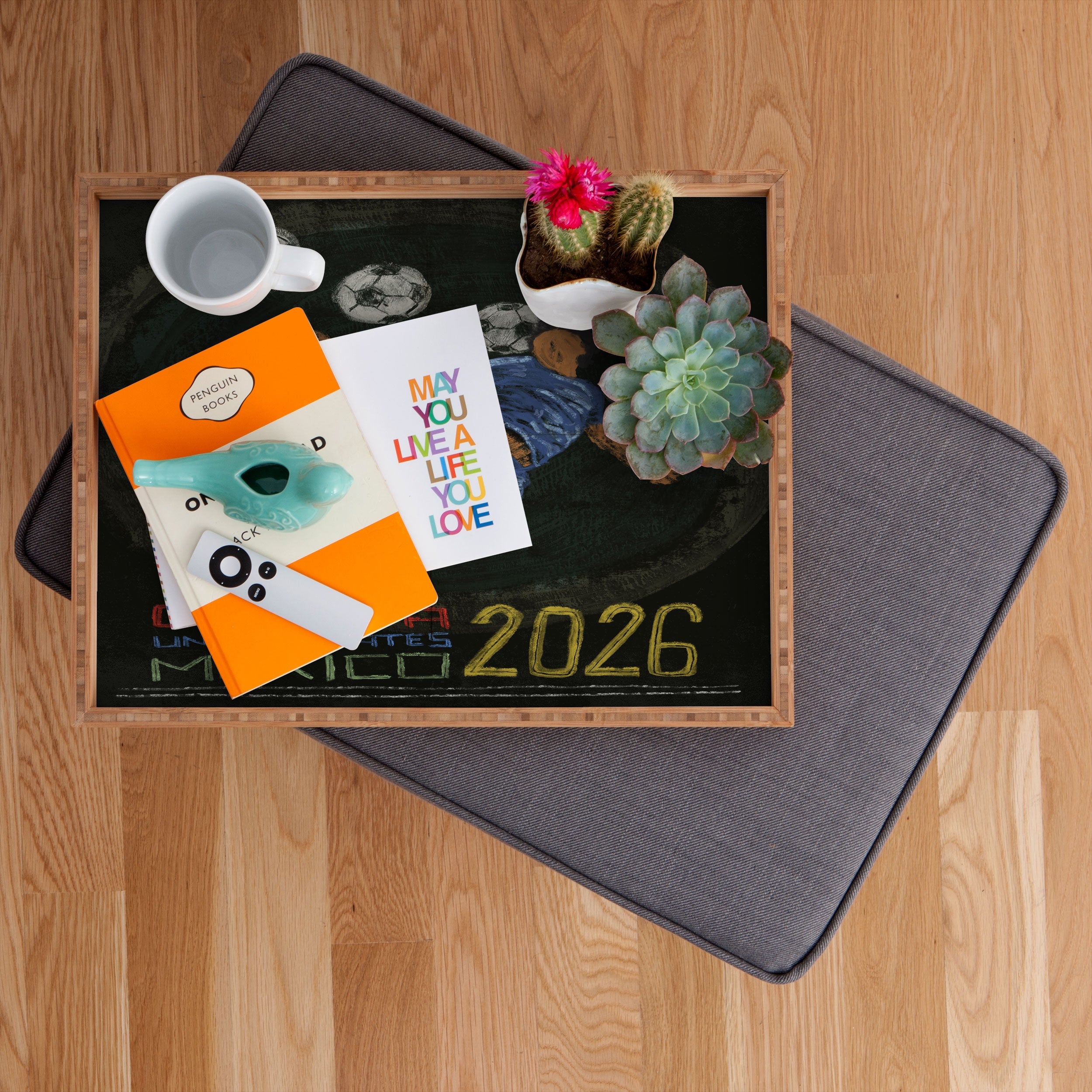 Society6 Design Studio Canada US Mexico 2026 Rectangular Tray