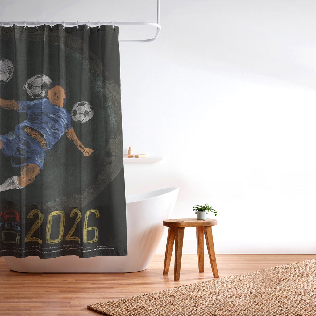 Society6 Design Studio Canada US Mexico 2026 Shower Curtain
